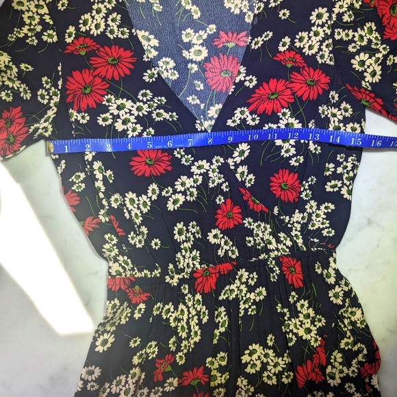 Madewell Mini Dress / Ruffled Floral Dress - Picture 9 of 9